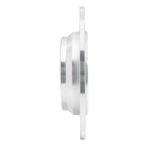 Mercedes-Benz S430 Brake Rotor (1) - Rear Left - R1 Concepts - Drilled & Slotted - Silver - `03-`06